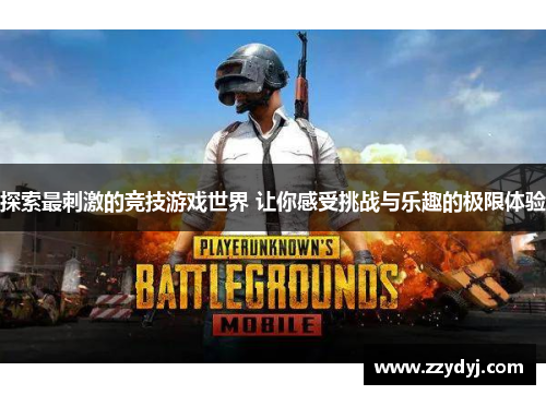 探索最刺激的竞技游戏世界 让你感受挑战与乐趣的极限体验
